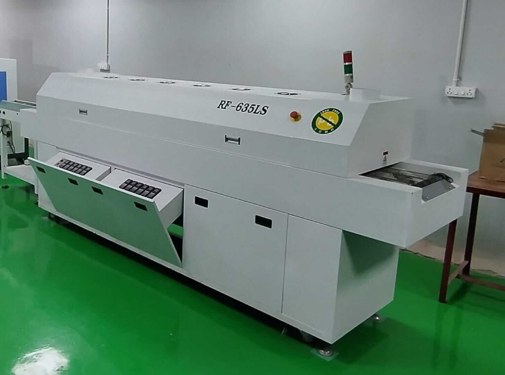 6 zone reflow oven with PID and Mesh