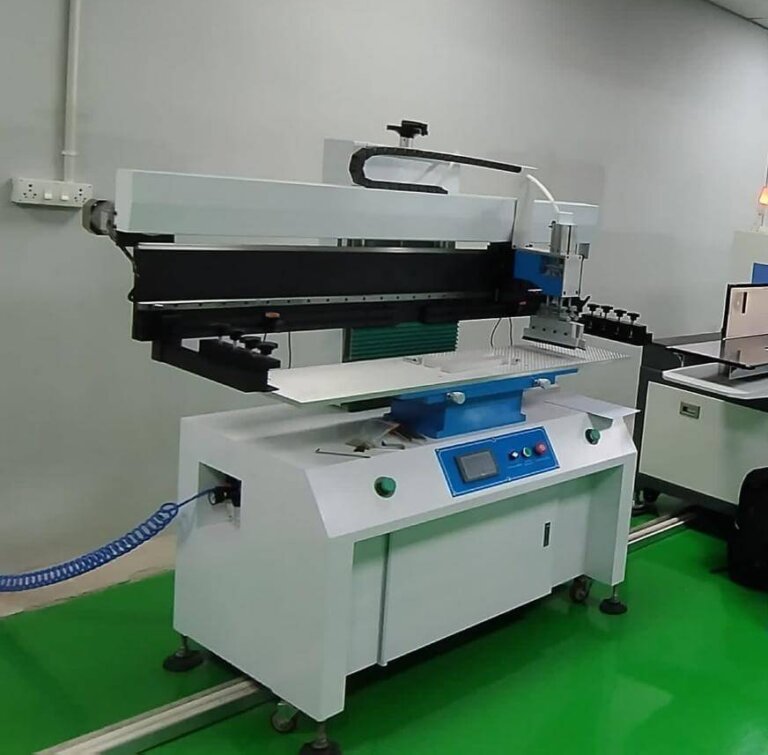 semi automatic Solder Paste Printer machine 1.2m
